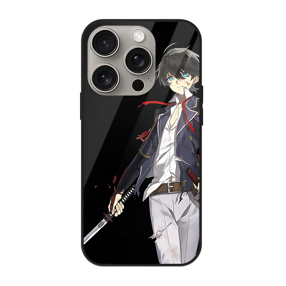 （画像用） 刀剣乱舞 Touken Ranbu 【iPhone15Pro対応】スマホケース 耐衝撃＆黄変防止 背面ガラス