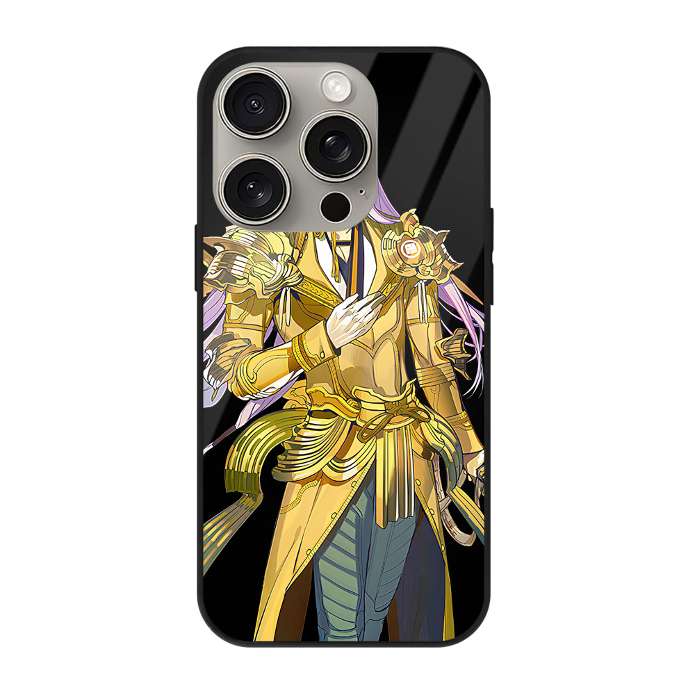 （画像用） 刀剣乱舞 Touken Ranbu 【iPhone15Pro対応】スマホケース 耐衝撃＆黄変防止 背面ガラス
