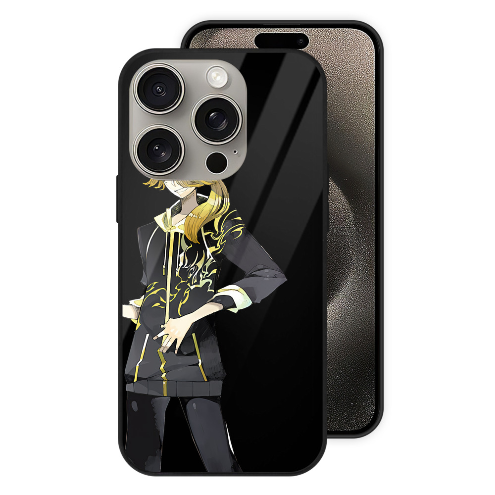 （画像用） 刀剣乱舞 Touken Ranbu 【iPhone15Pro対応】スマホケース 耐衝撃＆黄変防止 背面ガラス
