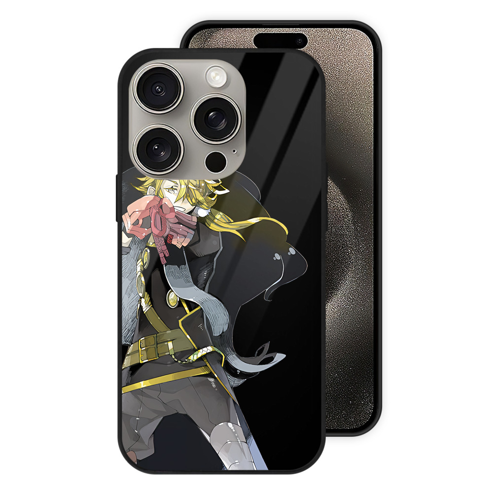 （画像用） 刀剣乱舞 Touken Ranbu 【iPhone15Pro対応】スマホケース 耐衝撃＆黄変防止 背面ガラス