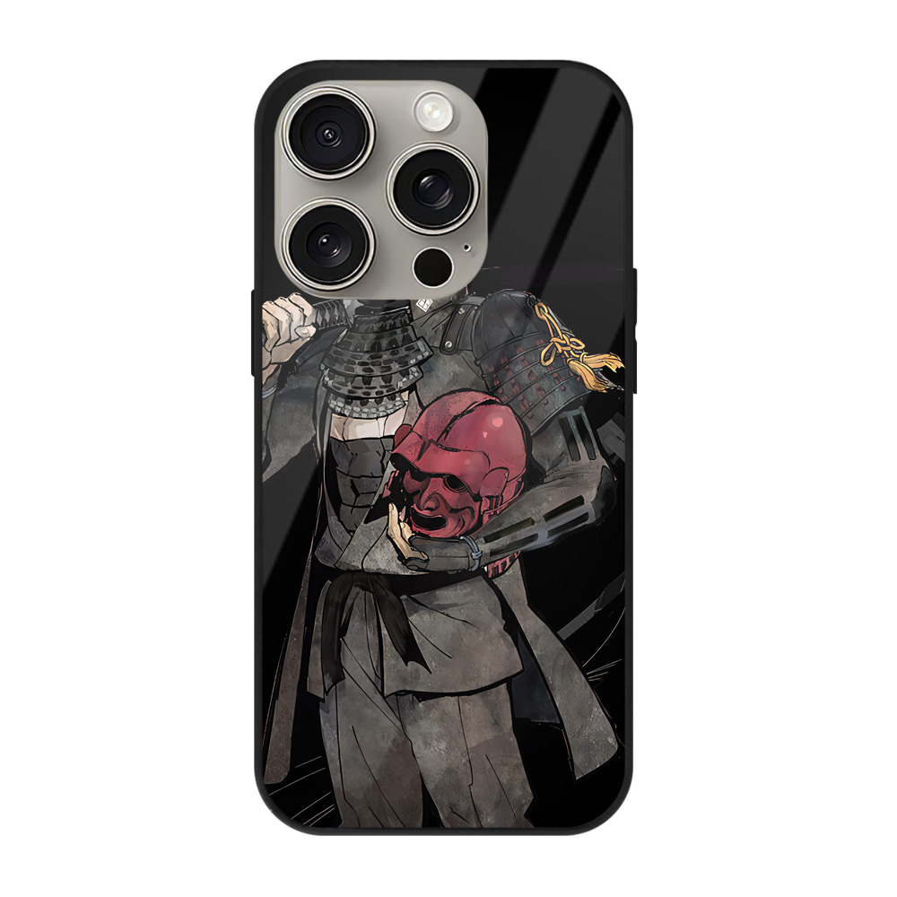 （画像用） 刀剣乱舞 Touken Ranbu 【iPhone15Pro対応】スマホケース 耐衝撃＆黄変防止 背面ガラス