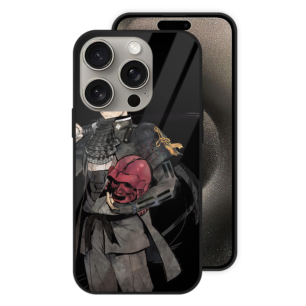 （画像用） 刀剣乱舞 Touken Ranbu 【iPhone15Pro対応】スマホケース 耐衝撃＆黄変防止 背面ガラス