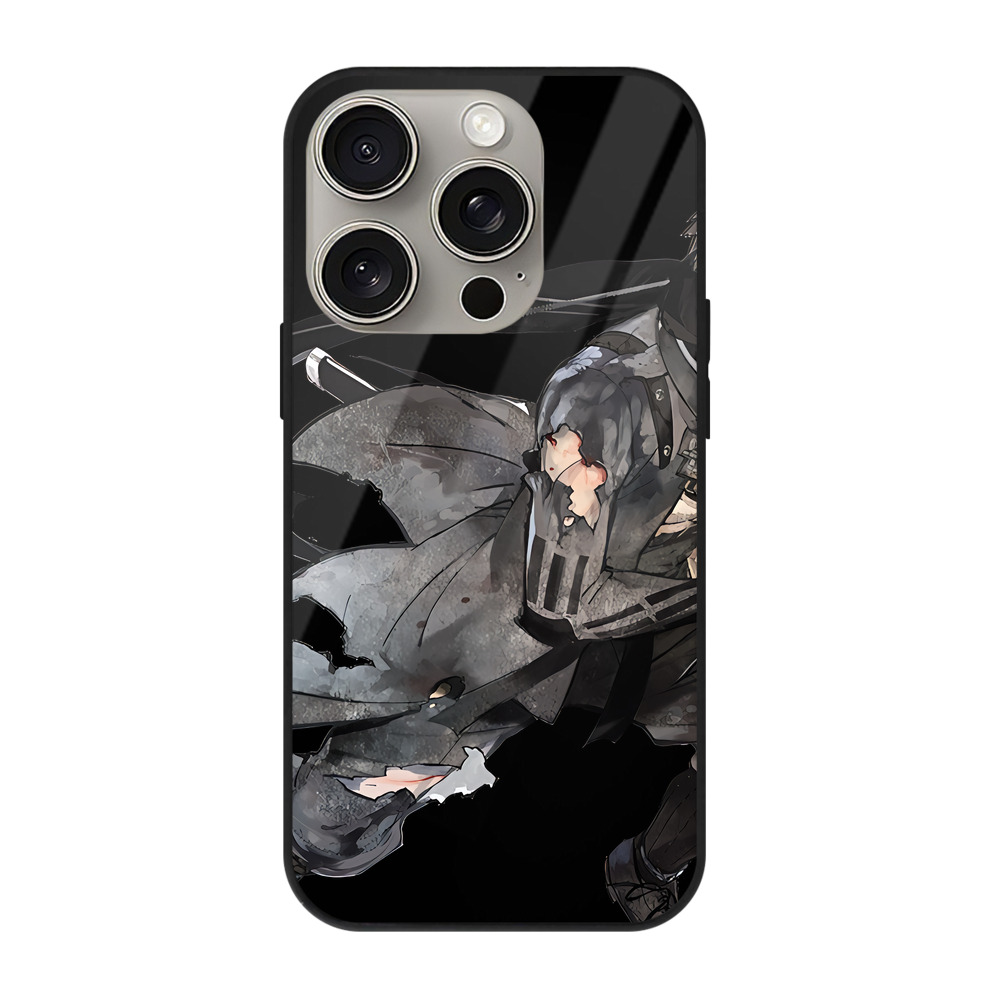 （画像用） 刀剣乱舞 Touken Ranbu 【iPhone15Pro対応】スマホケース 耐衝撃＆黄変防止 背面ガラス