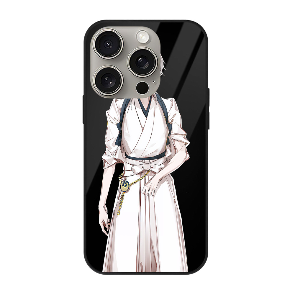 （画像用） 刀剣乱舞 Touken Ranbu 【iPhone15Pro対応】スマホケース 耐衝撃＆黄変防止 背面ガラス