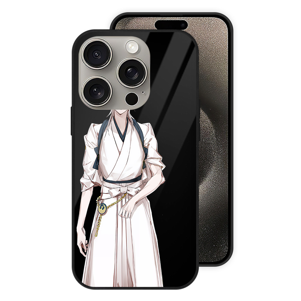 （画像用） 刀剣乱舞 Touken Ranbu 【iPhone15Pro対応】スマホケース 耐衝撃＆黄変防止 背面ガラス