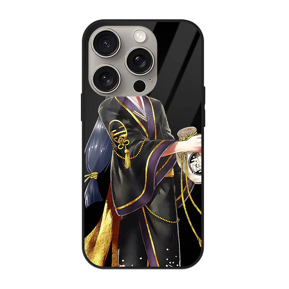 （画像用） 刀剣乱舞 Touken Ranbu 【iPhone15Pro対応】スマホケース 耐衝撃＆黄変防止 背面ガラス