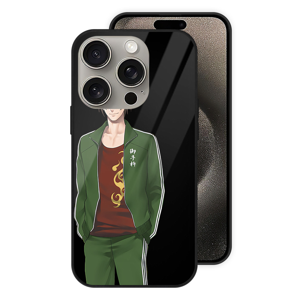 （画像用） 刀剣乱舞 Touken Ranbu 【iPhone15Pro対応】スマホケース 耐衝撃＆黄変防止 背面ガラス