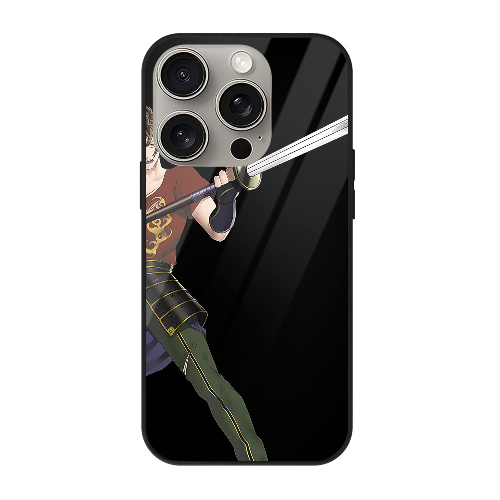（画像用） 刀剣乱舞 Touken Ranbu 【iPhone15Pro対応】スマホケース 耐衝撃＆黄変防止 背面ガラス