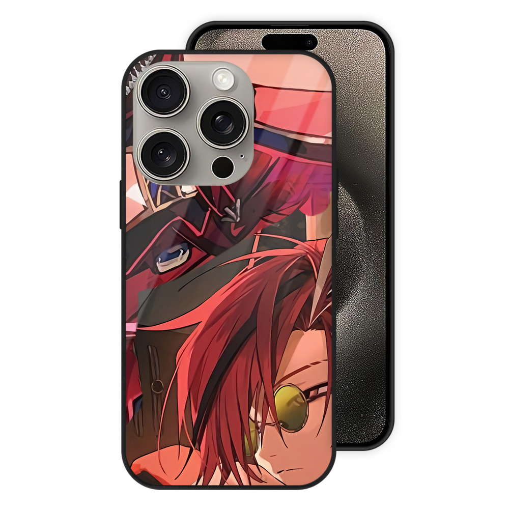 （画像用） 刀剣乱舞 Touken Ranbu 【iPhone15Pro対応】スマホケース 耐衝撃＆黄変防止 背面ガラス