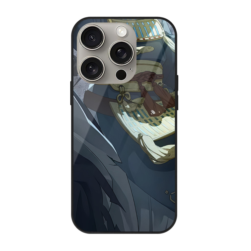 （画像用） 刀剣乱舞 Touken Ranbu 【iPhone15Pro対応】スマホケース 耐衝撃＆黄変防止 背面ガラス