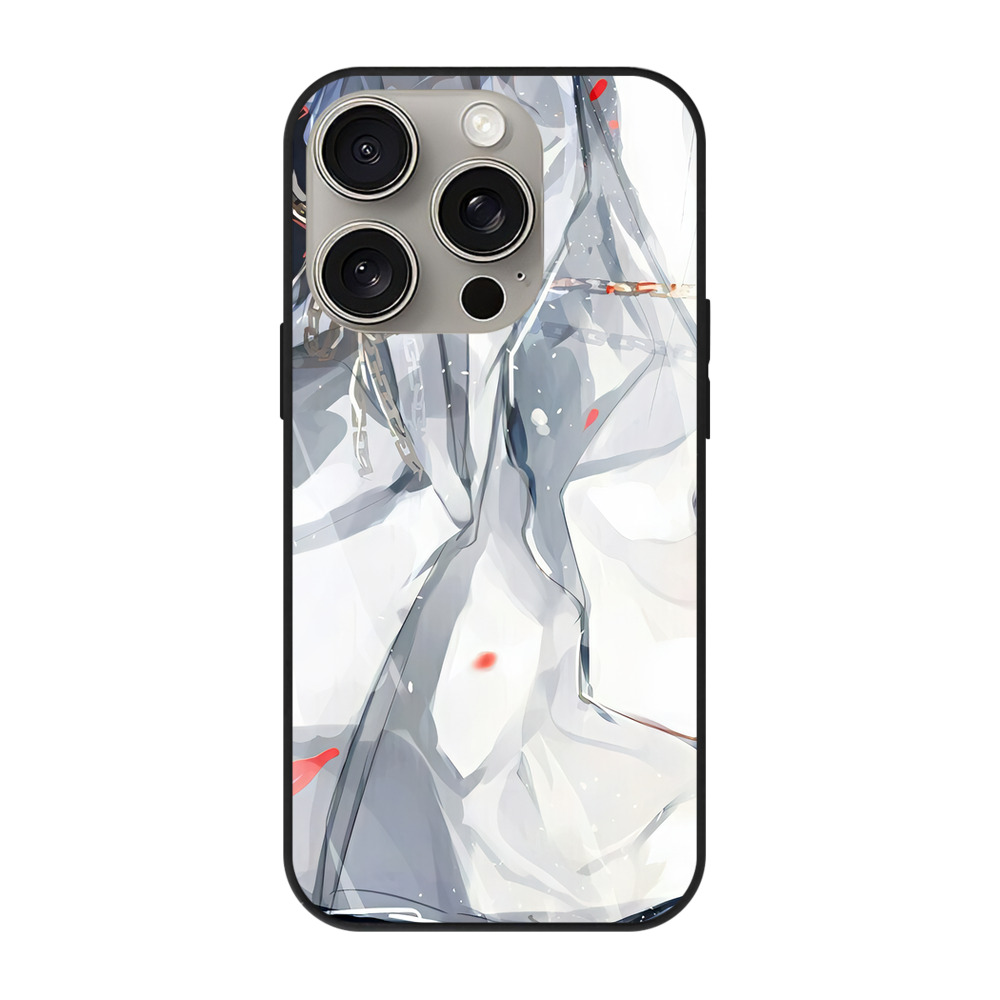 （画像用） 刀剣乱舞 Touken Ranbu 【iPhone15Pro対応】スマホケース 耐衝撃＆黄変防止 背面ガラス