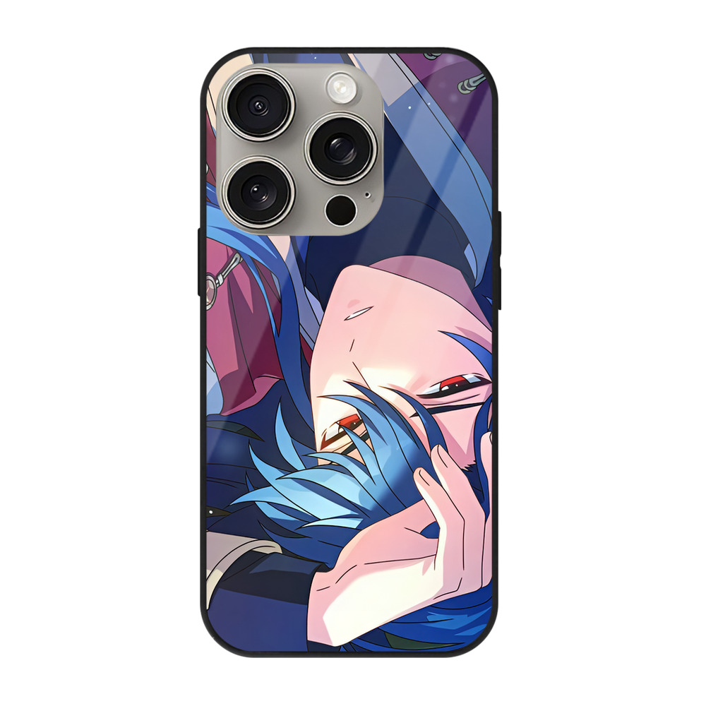 （画像用） 刀剣乱舞 Touken Ranbu 【iPhone15Pro対応】スマホケース 耐衝撃＆黄変防止 背面ガラス