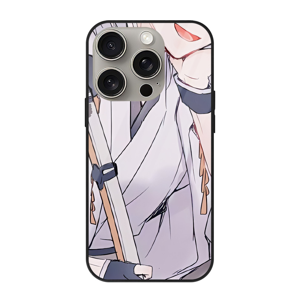 （画像用） 刀剣乱舞 Touken Ranbu 【iPhone15Pro対応】スマホケース 耐衝撃＆黄変防止 背面ガラス