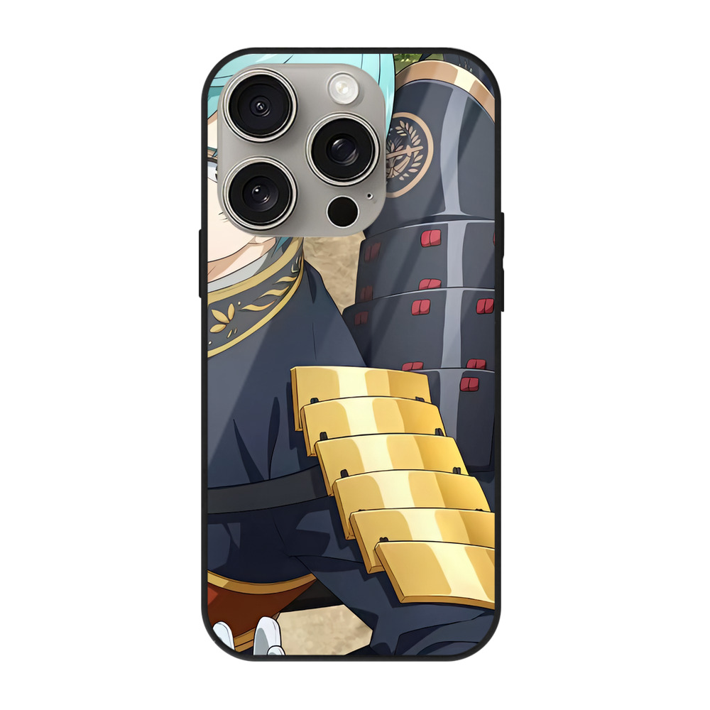 （画像用） 刀剣乱舞 Touken Ranbu 【iPhone15Pro対応】スマホケース 耐衝撃＆黄変防止 背面ガラス