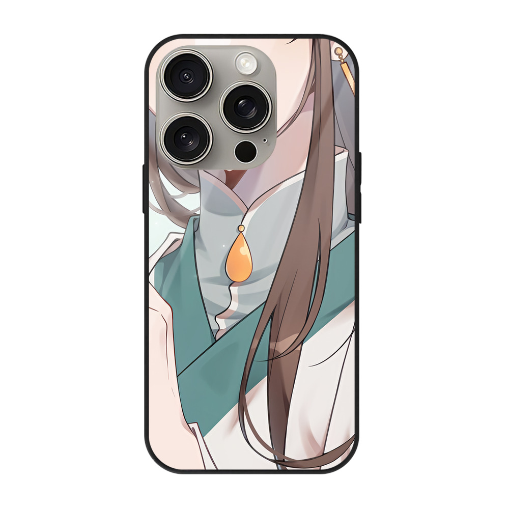 （画像用） 刀剣乱舞 Touken Ranbu 【iPhone15Pro対応】スマホケース 耐衝撃＆黄変防止 背面ガラス