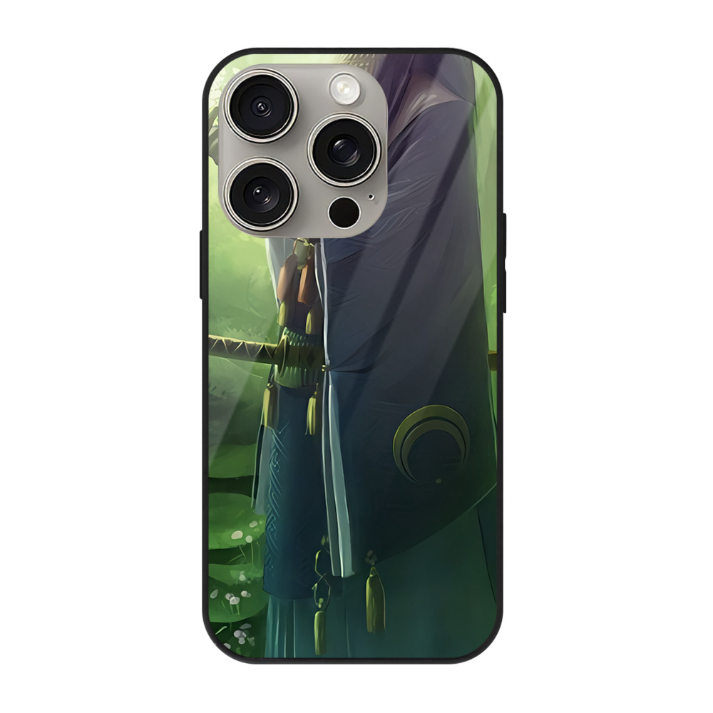 （画像用） 刀剣乱舞 Touken Ranbu 【iPhone15Pro対応】スマホケース 耐衝撃＆黄変防止 背面ガラス