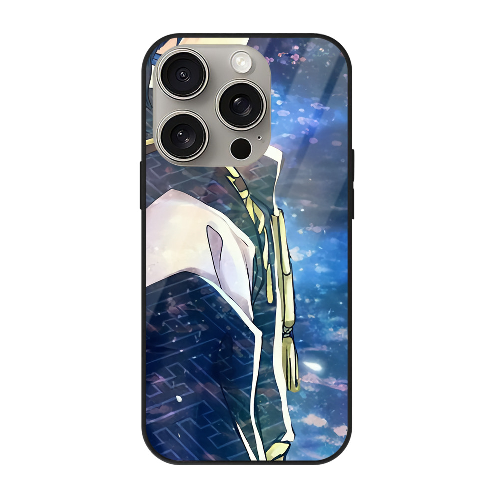 （画像用） 刀剣乱舞 Touken Ranbu 【iPhone15Pro対応】スマホケース 耐衝撃＆黄変防止 背面ガラス