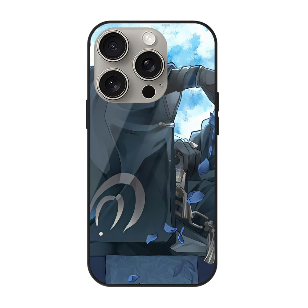 （画像用） 刀剣乱舞 Touken Ranbu 【iPhone15Pro対応】スマホケース 耐衝撃＆黄変防止 背面ガラス