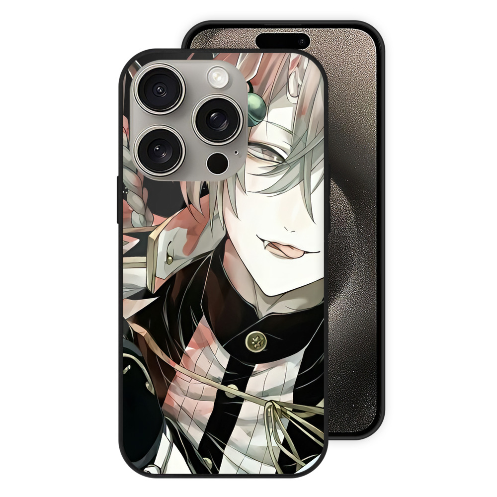 （画像用） 刀剣乱舞 Touken Ranbu 【iPhone15Pro対応】スマホケース 耐衝撃＆黄変防止 背面ガラス