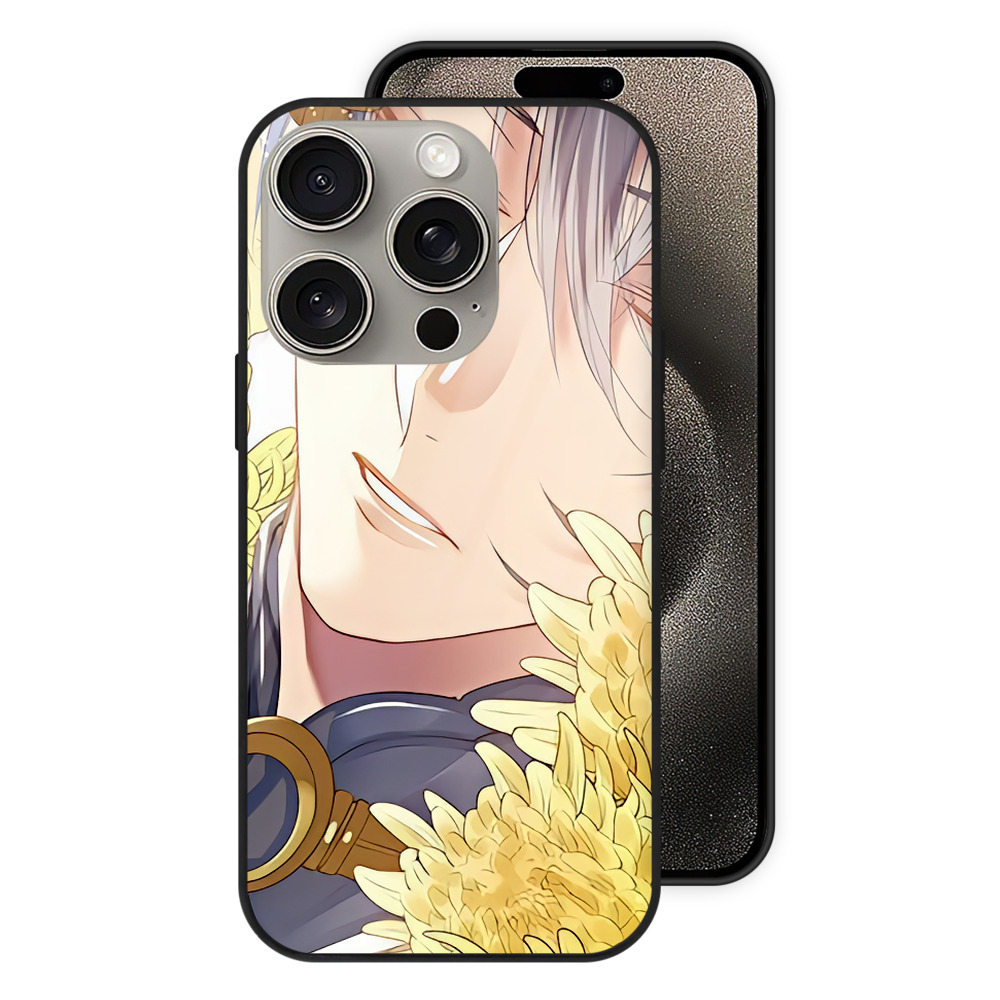 （画像用） 刀剣乱舞 Touken Ranbu 【iPhone15Pro対応】スマホケース 耐衝撃＆黄変防止 背面ガラス