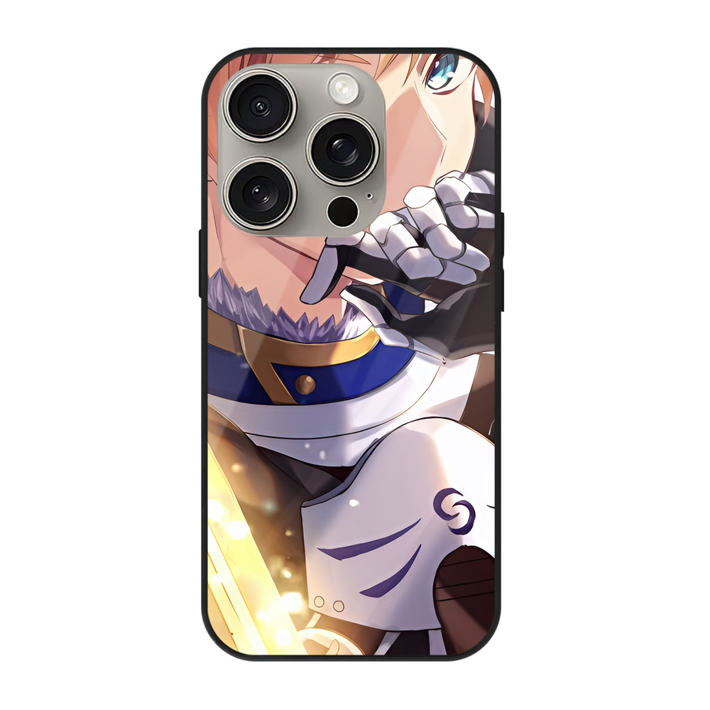 （画像用） 刀剣乱舞 Touken Ranbu 【iPhone15Pro対応】スマホケース 耐衝撃＆黄変防止 背面ガラス