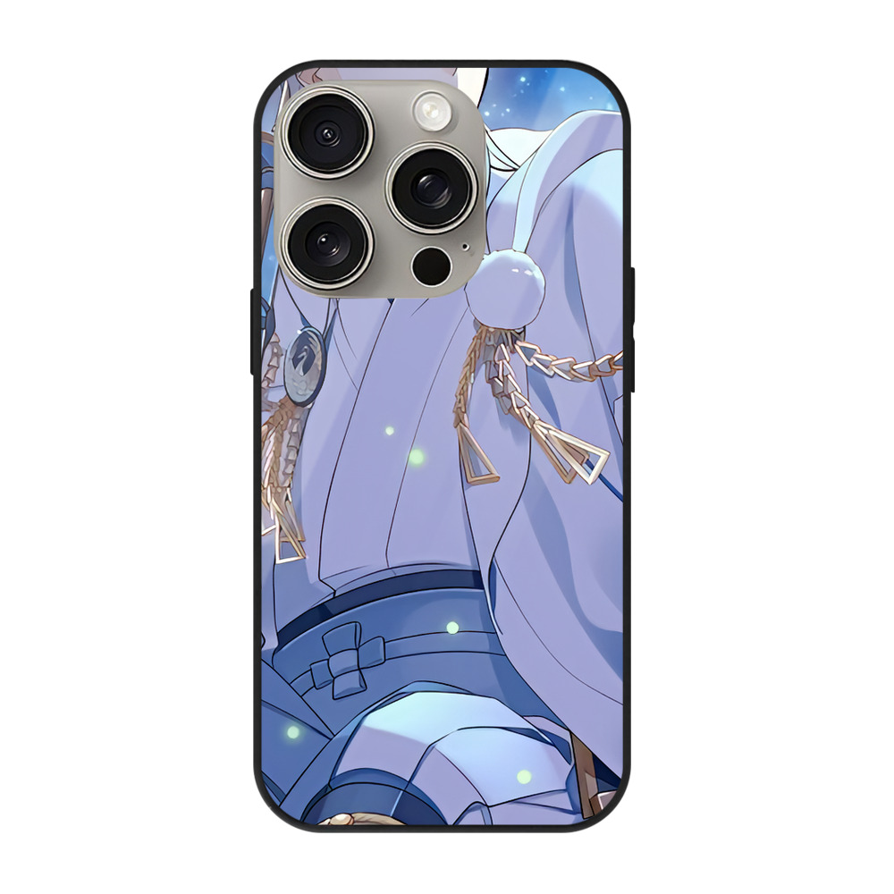 （画像用） 刀剣乱舞 Touken Ranbu 【iPhone15Pro対応】スマホケース 耐衝撃＆黄変防止 背面ガラス
