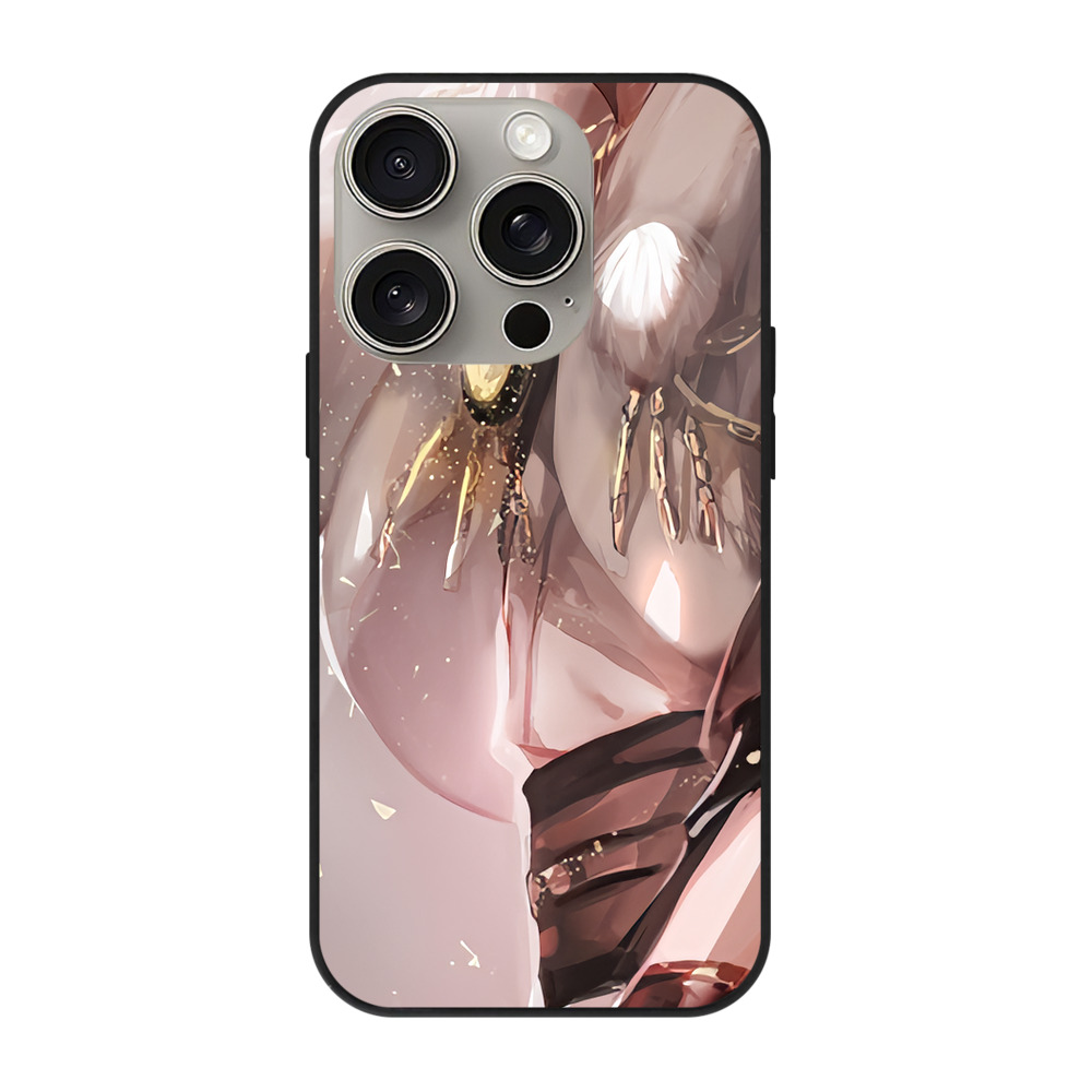 （画像用） 刀剣乱舞 Touken Ranbu 【iPhone15Pro対応】スマホケース 耐衝撃＆黄変防止 背面ガラス