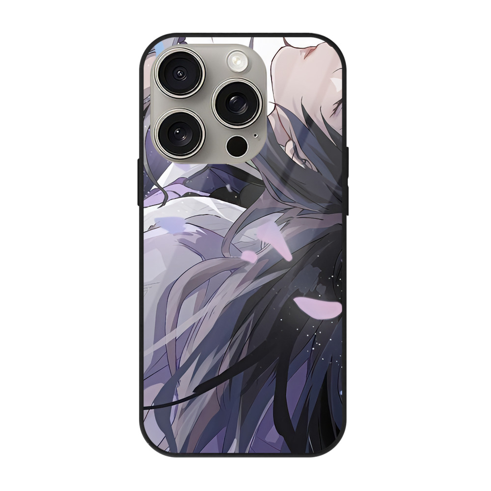 （画像用） 刀剣乱舞 Touken Ranbu 【iPhone15Pro対応】スマホケース 耐衝撃＆黄変防止 背面ガラス