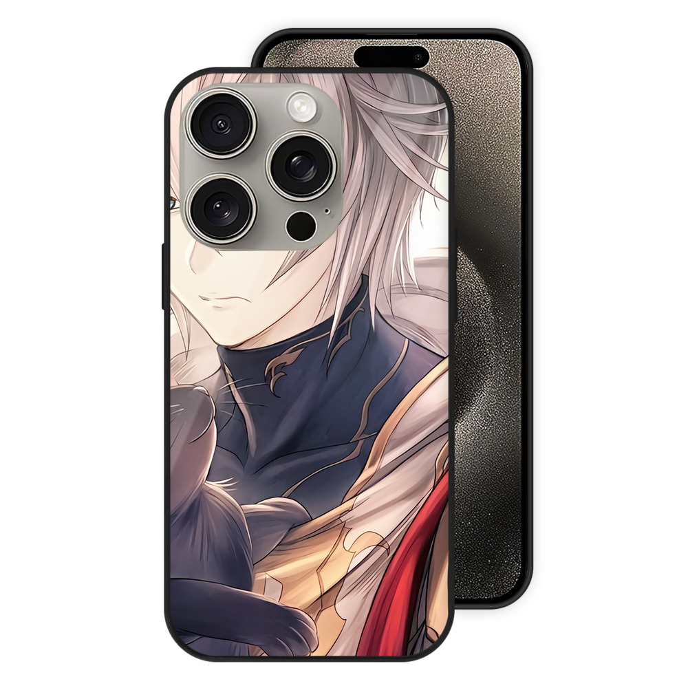 （画像用） 刀剣乱舞 Touken Ranbu 【iPhone15Pro対応】スマホケース 耐衝撃＆黄変防止 背面ガラス