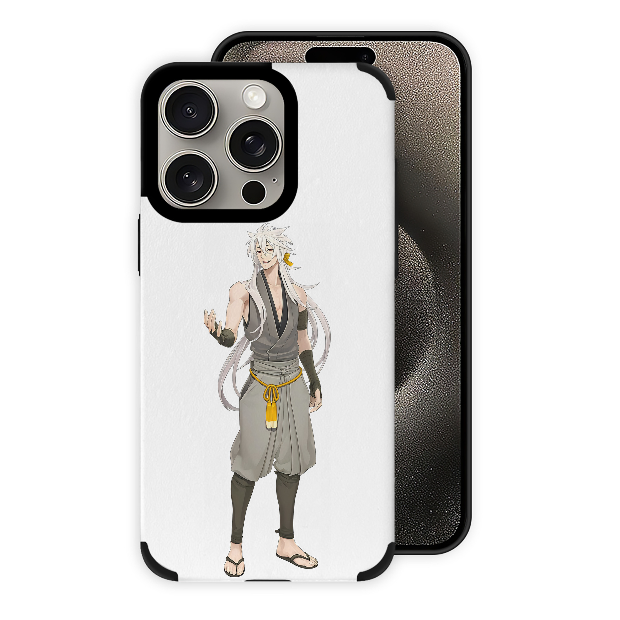 （画像用） 刀剣乱舞 Touken Ranbu 【iPhone15ProMax対応】 PUレザー スマホケース 耐衝撃＆黄変防止