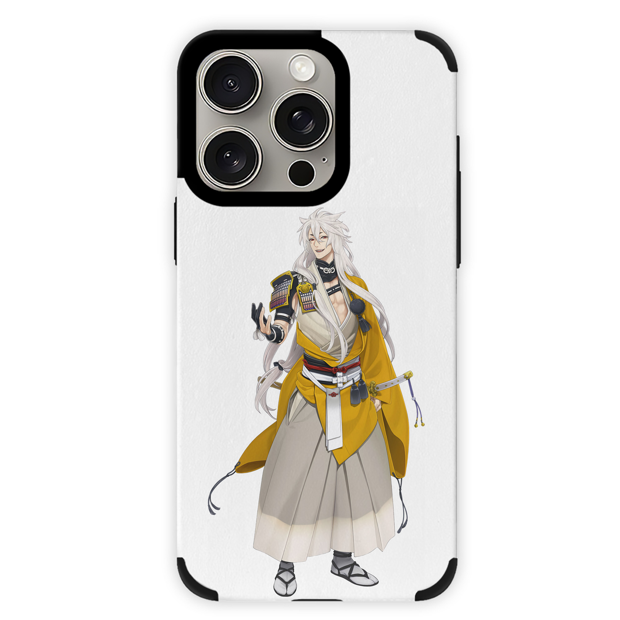 （画像用） 刀剣乱舞 Touken Ranbu 【iPhone15ProMax対応】 PUレザー スマホケース 耐衝撃＆黄変防止