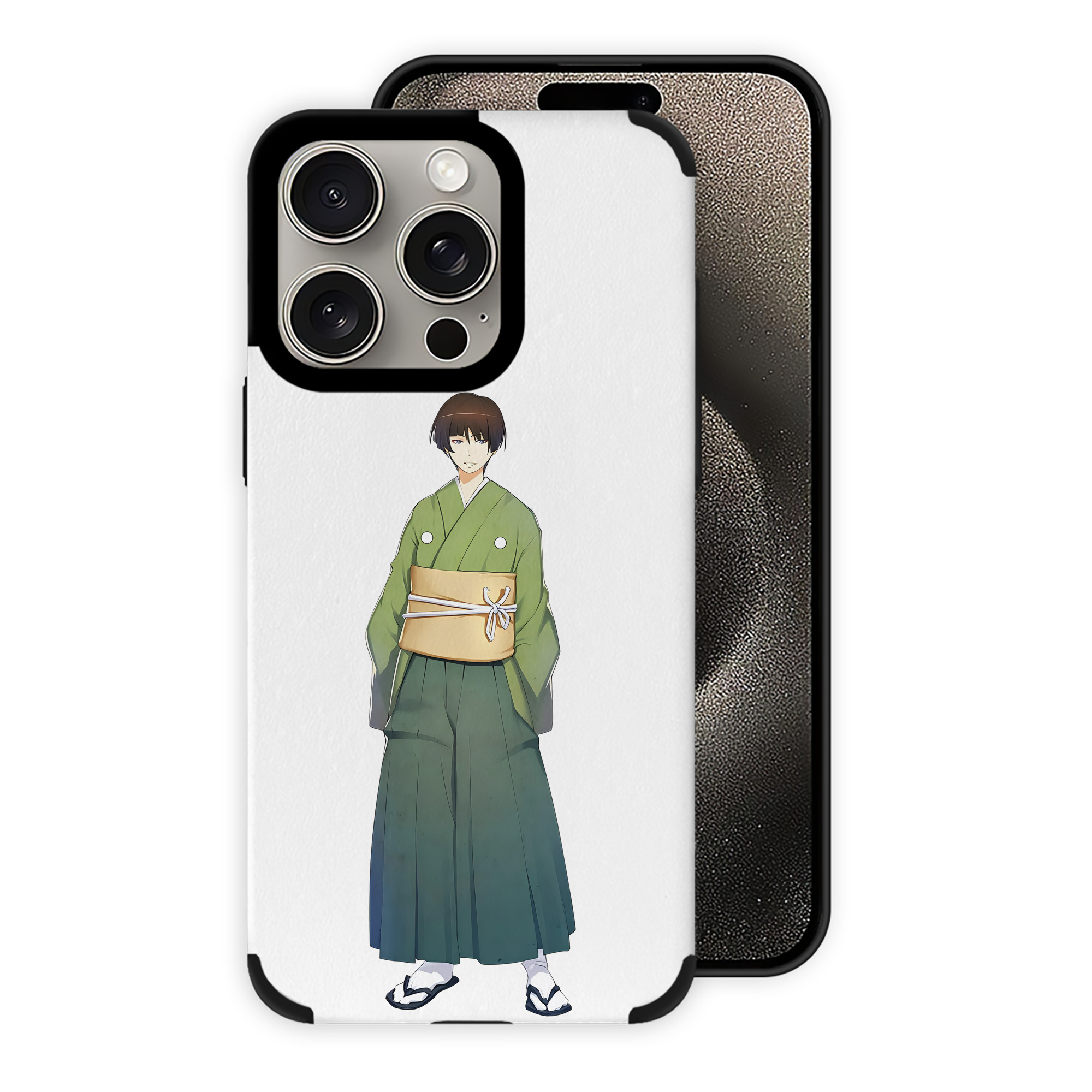 （画像用） 刀剣乱舞 Touken Ranbu 【iPhone15ProMax対応】 PUレザー スマホケース 耐衝撃＆黄変防止