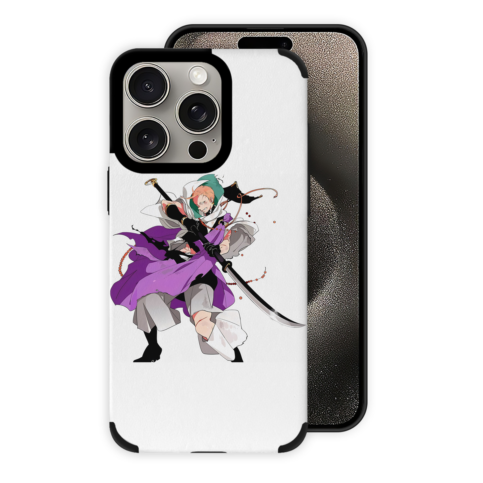 （画像用） 刀剣乱舞 Touken Ranbu 【iPhone15ProMax対応】 PUレザー スマホケース 耐衝撃＆黄変防止