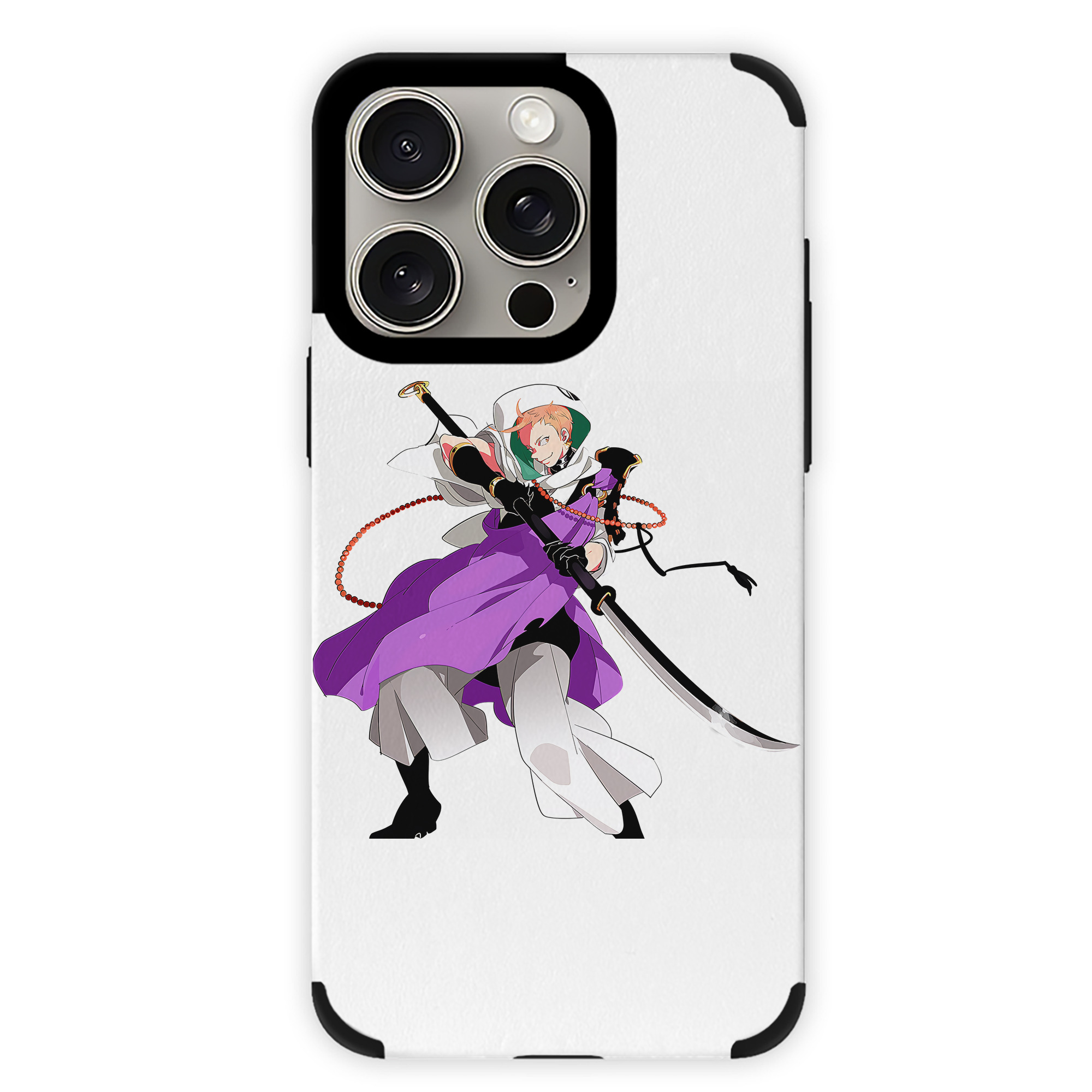 （画像用） 刀剣乱舞 Touken Ranbu 【iPhone15ProMax対応】 PUレザー スマホケース 耐衝撃＆黄変防止