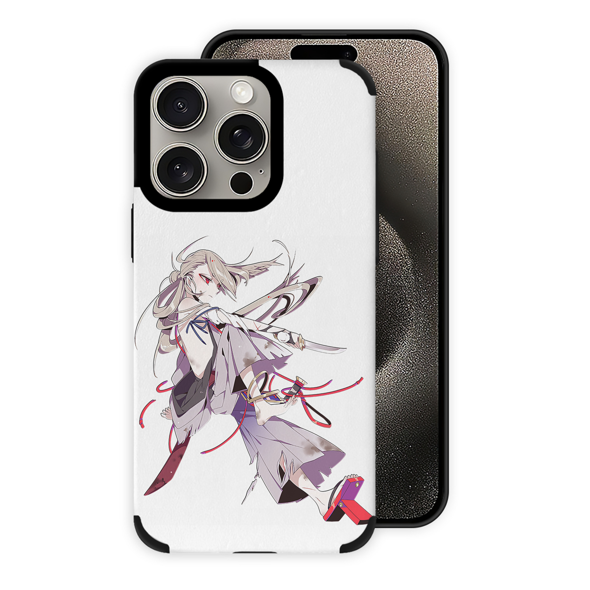 （画像用） 刀剣乱舞 Touken Ranbu 【iPhone15ProMax対応】 PUレザー スマホケース 耐衝撃＆黄変防止