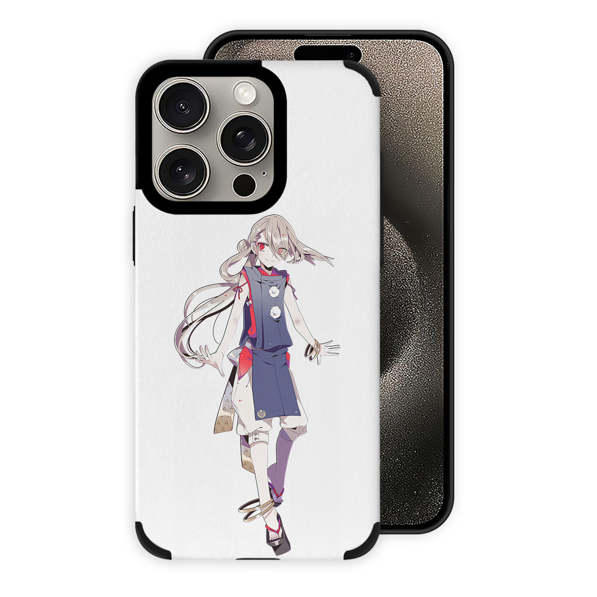 （画像用） 刀剣乱舞 Touken Ranbu 【iPhone15ProMax対応】 PUレザー スマホケース 耐衝撃＆黄変防止