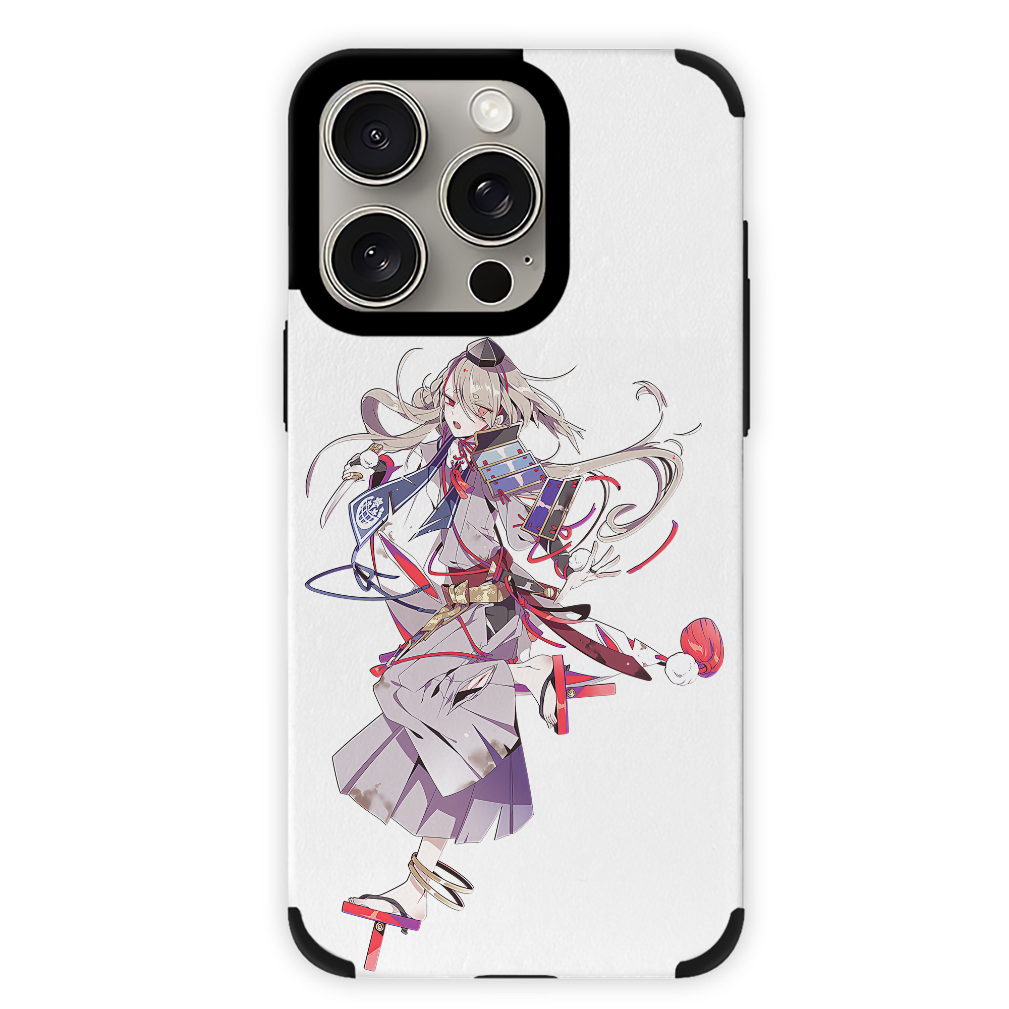 （画像用） 刀剣乱舞 Touken Ranbu 【iPhone15ProMax対応】 PUレザー スマホケース 耐衝撃＆黄変防止