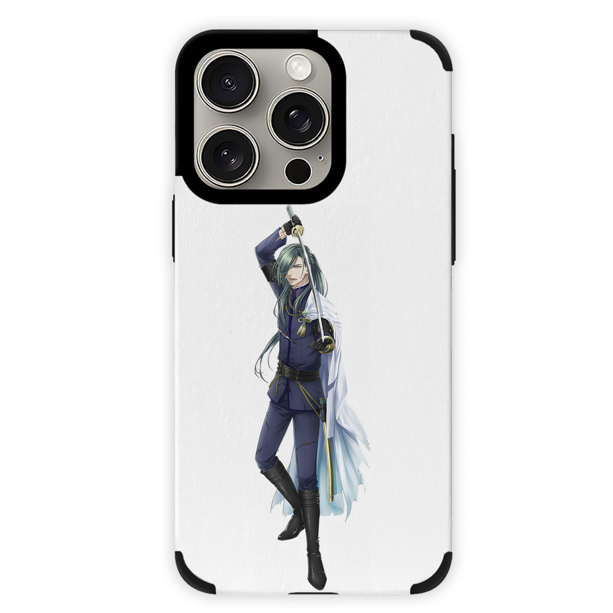 （画像用） 刀剣乱舞 Touken Ranbu 【iPhone15ProMax対応】 PUレザー スマホケース 耐衝撃＆黄変防止