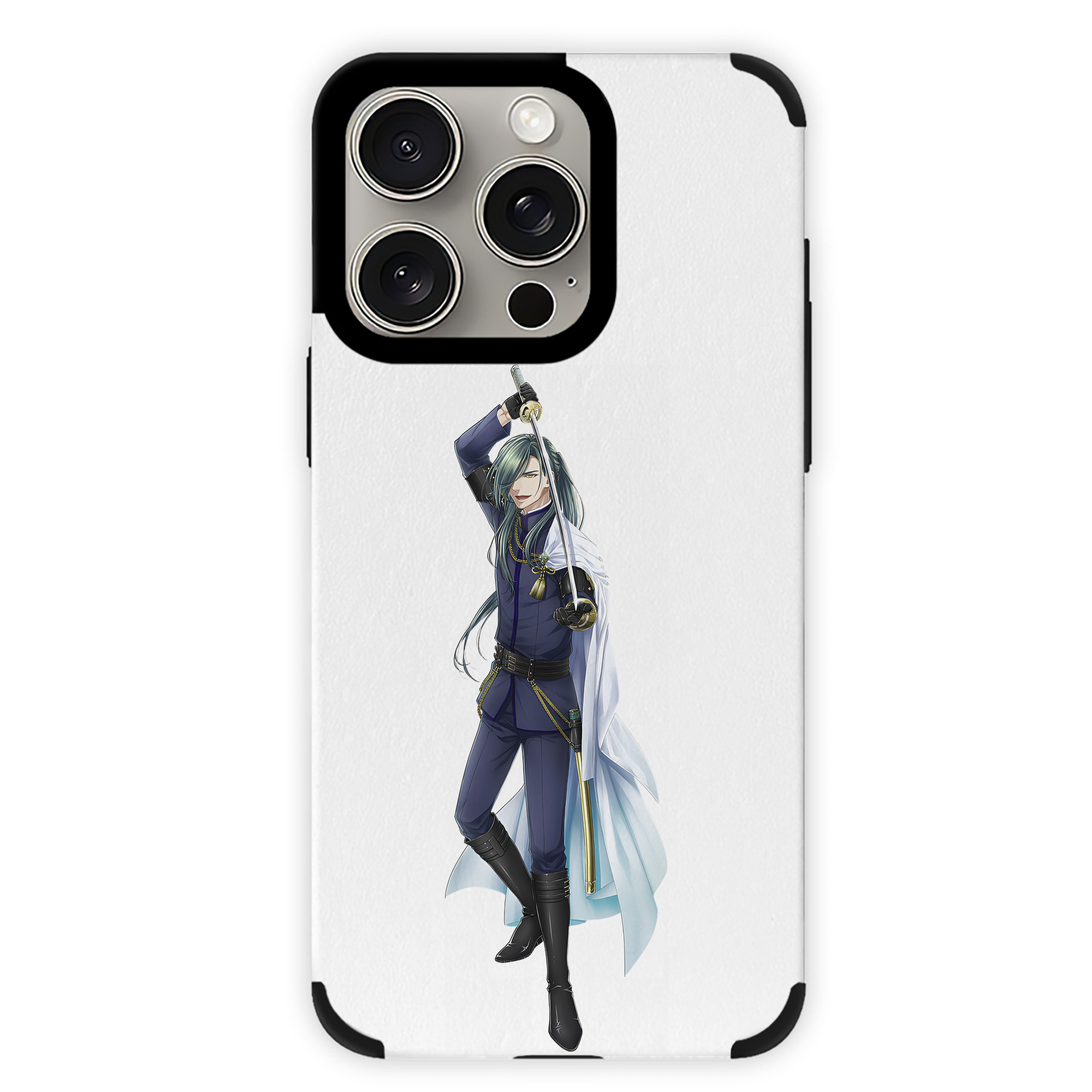 （画像用） 刀剣乱舞 Touken Ranbu 【iPhone15ProMax対応】 PUレザー スマホケース 耐衝撃＆黄変防止