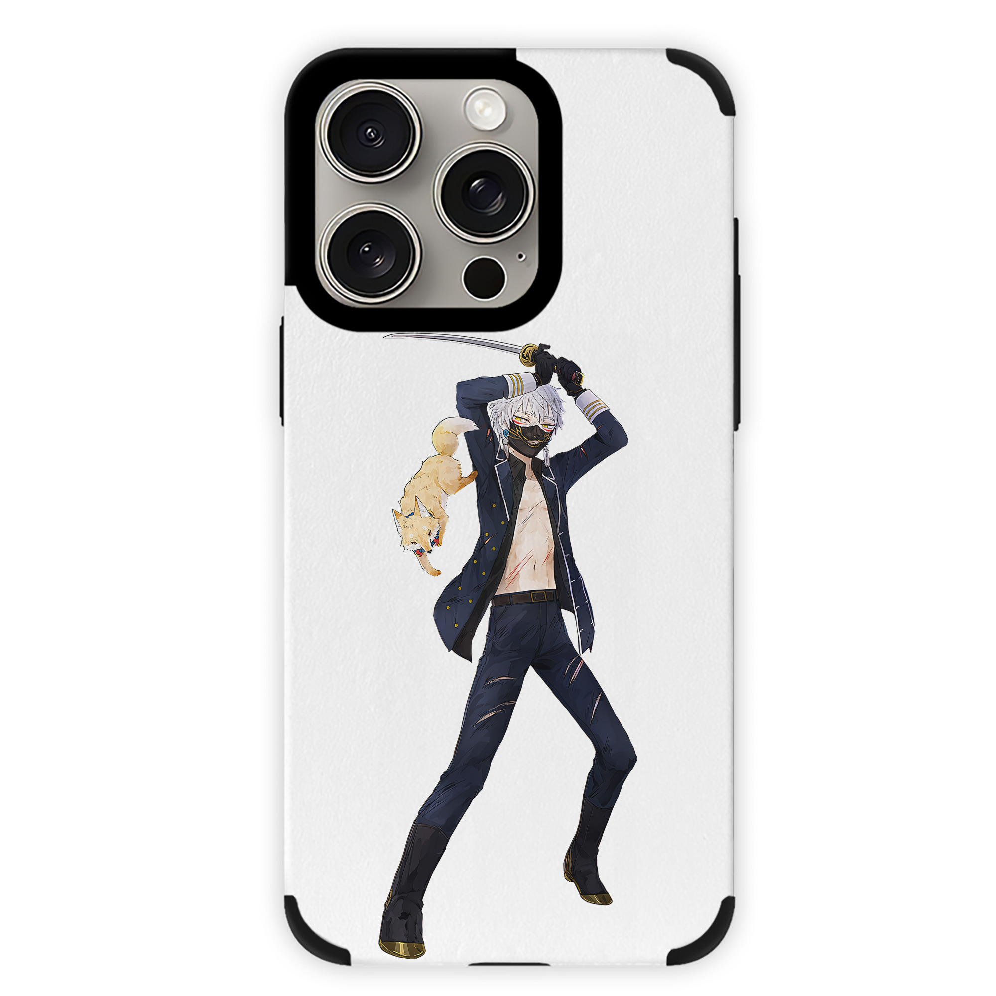（画像用） 刀剣乱舞 Touken Ranbu 【iPhone15ProMax対応】 PUレザー スマホケース 耐衝撃＆黄変防止
