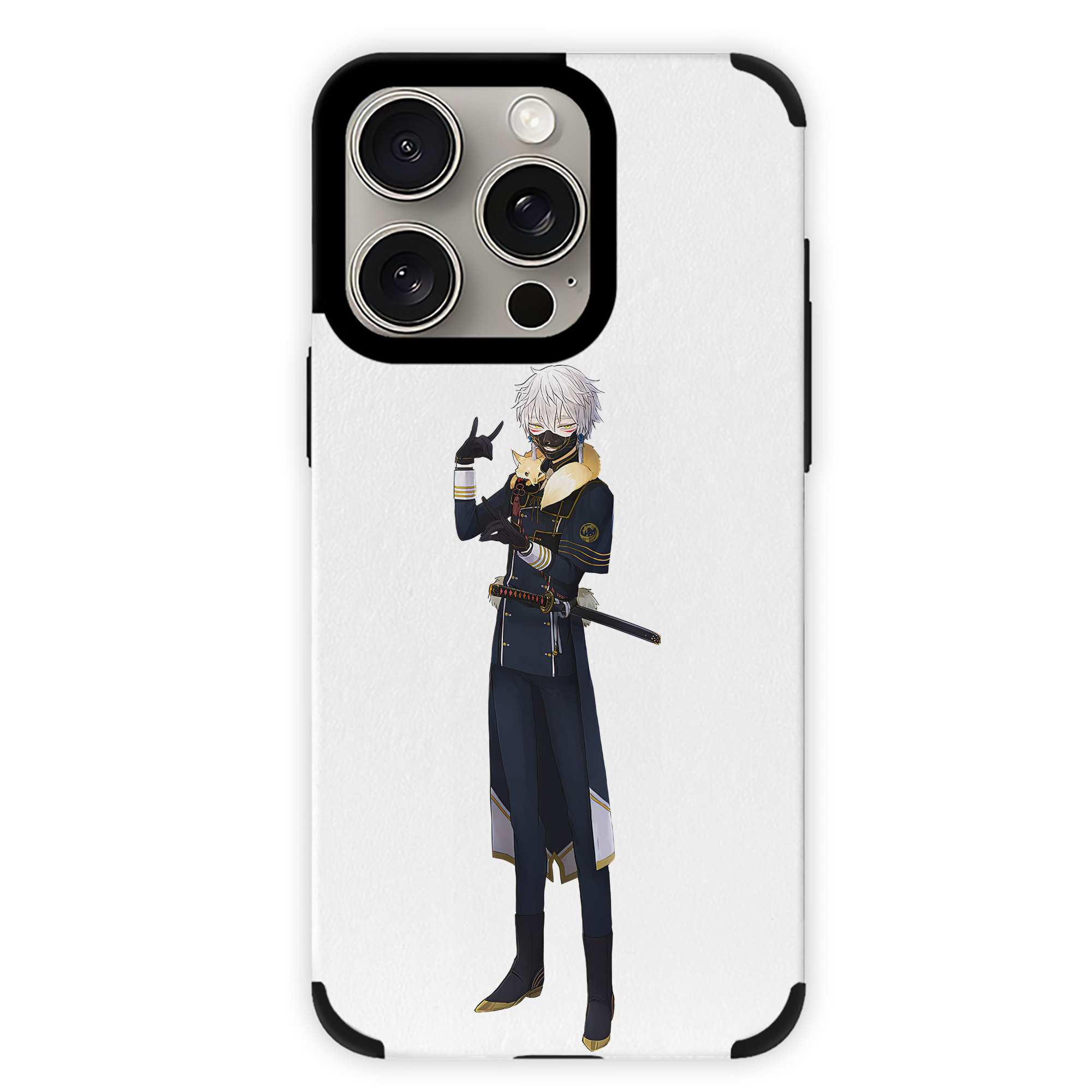 （画像用） 刀剣乱舞 Touken Ranbu 【iPhone15ProMax対応】 PUレザー スマホケース 耐衝撃＆黄変防止