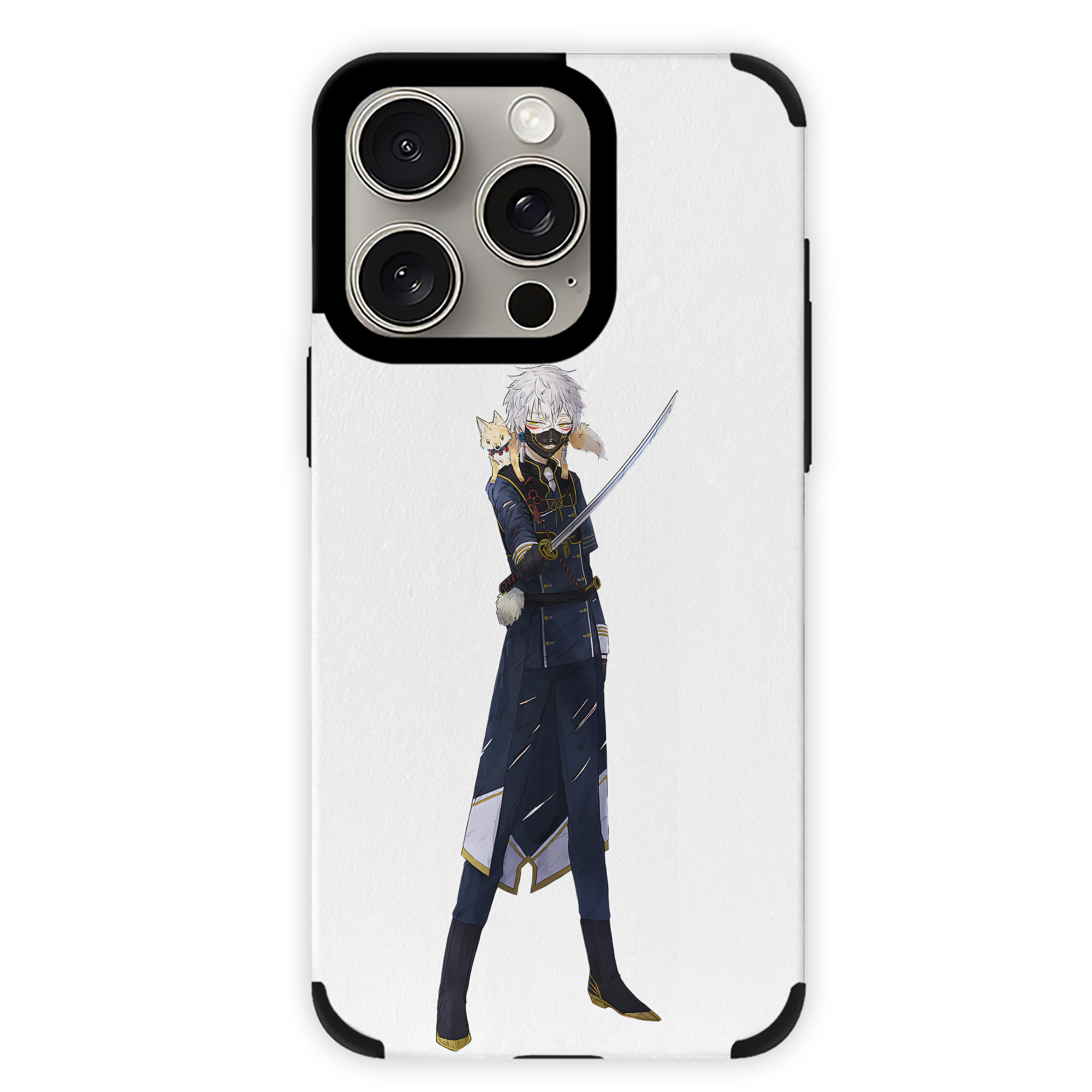 （画像用） 刀剣乱舞 Touken Ranbu 【iPhone15ProMax対応】 PUレザー スマホケース 耐衝撃＆黄変防止