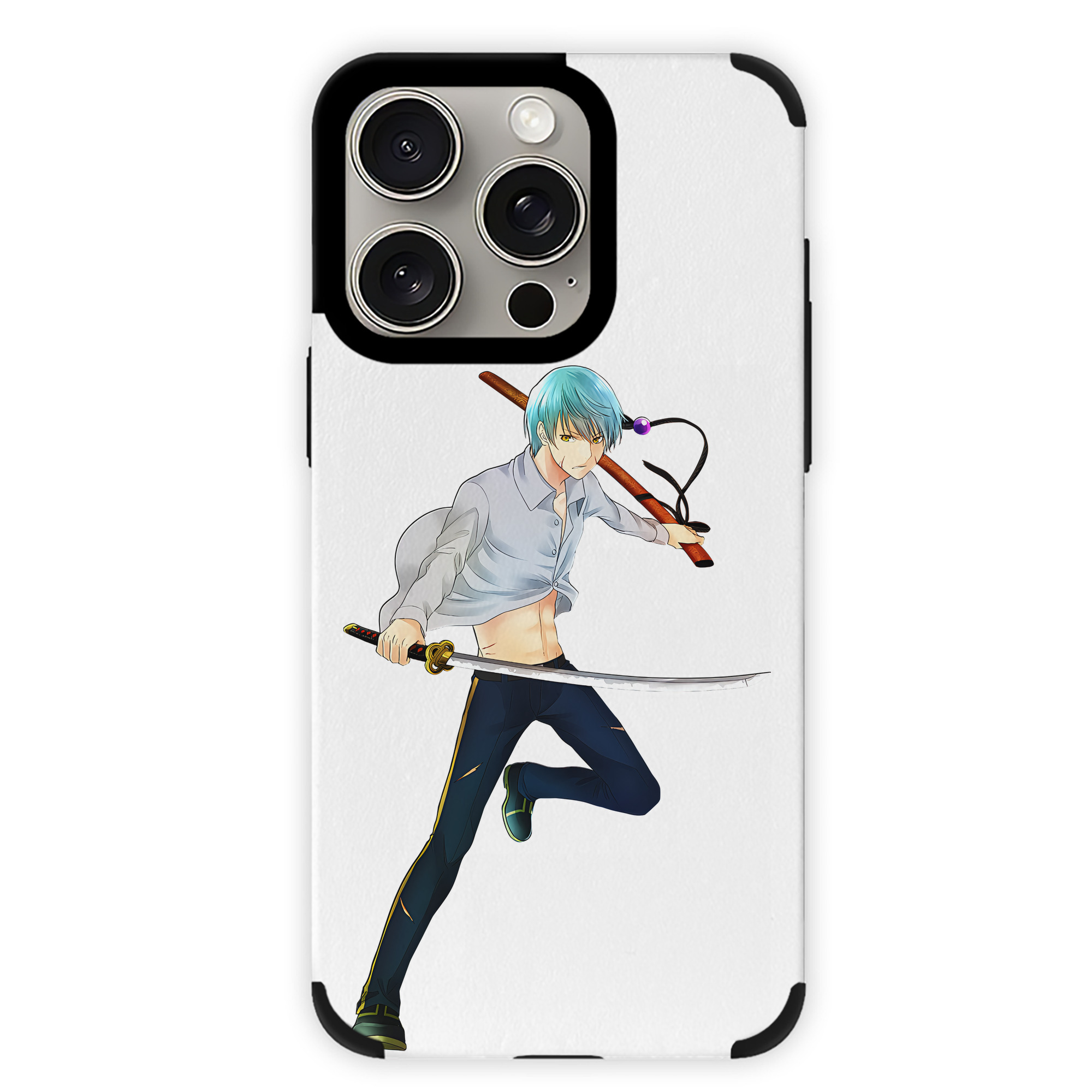 （画像用） 刀剣乱舞 Touken Ranbu 【iPhone15ProMax対応】 PUレザー スマホケース 耐衝撃＆黄変防止