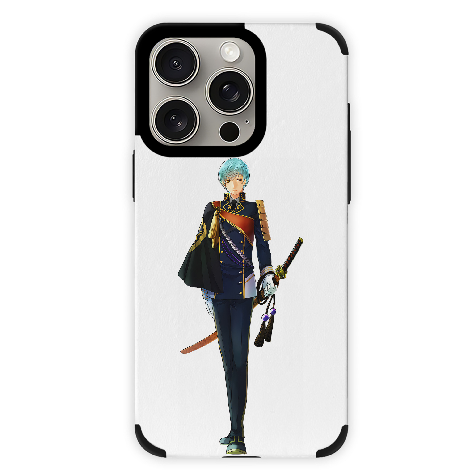 （画像用） 刀剣乱舞 Touken Ranbu 【iPhone15ProMax対応】 PUレザー スマホケース 耐衝撃＆黄変防止