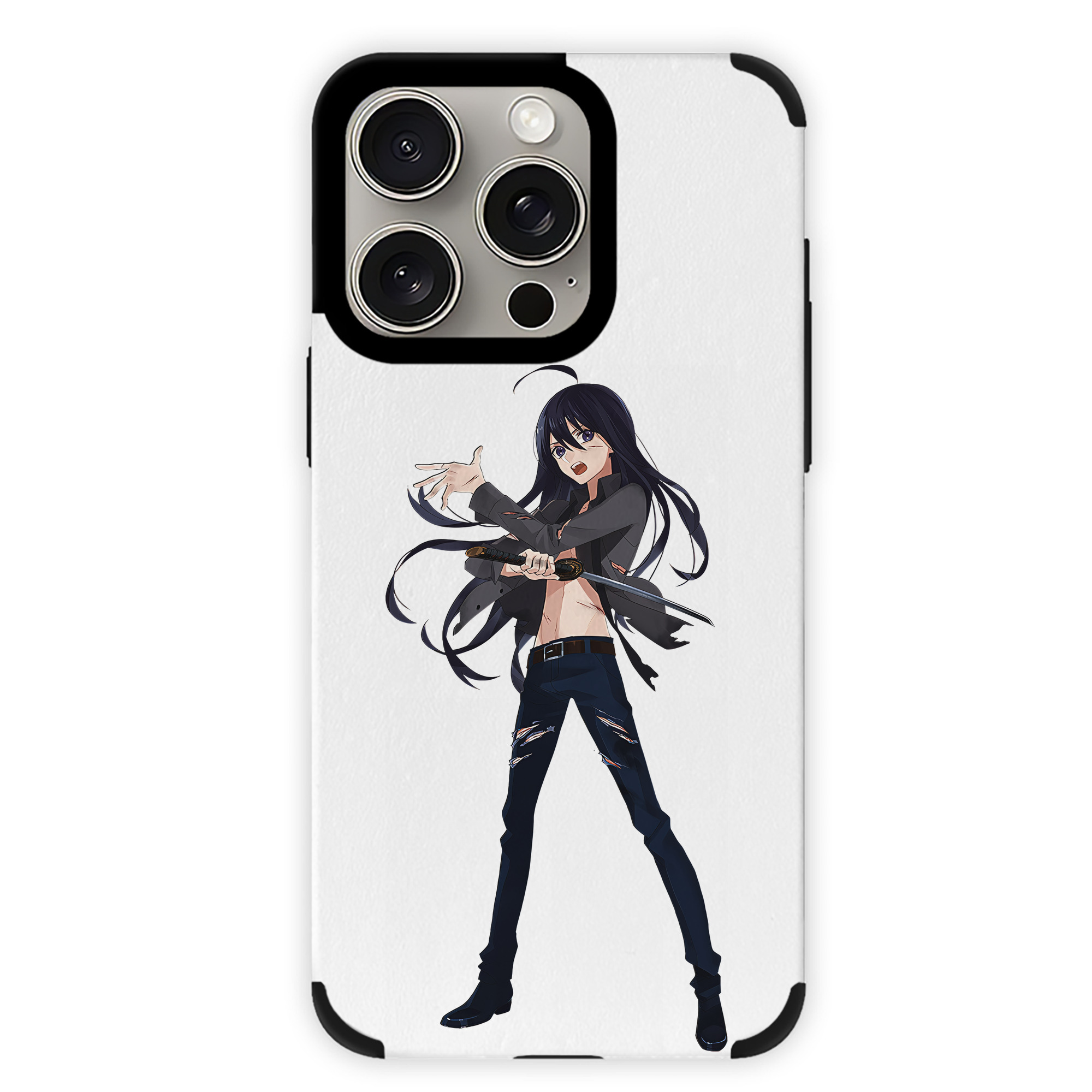 （画像用） 刀剣乱舞 Touken Ranbu 【iPhone15ProMax対応】 PUレザー スマホケース 耐衝撃＆黄変防止