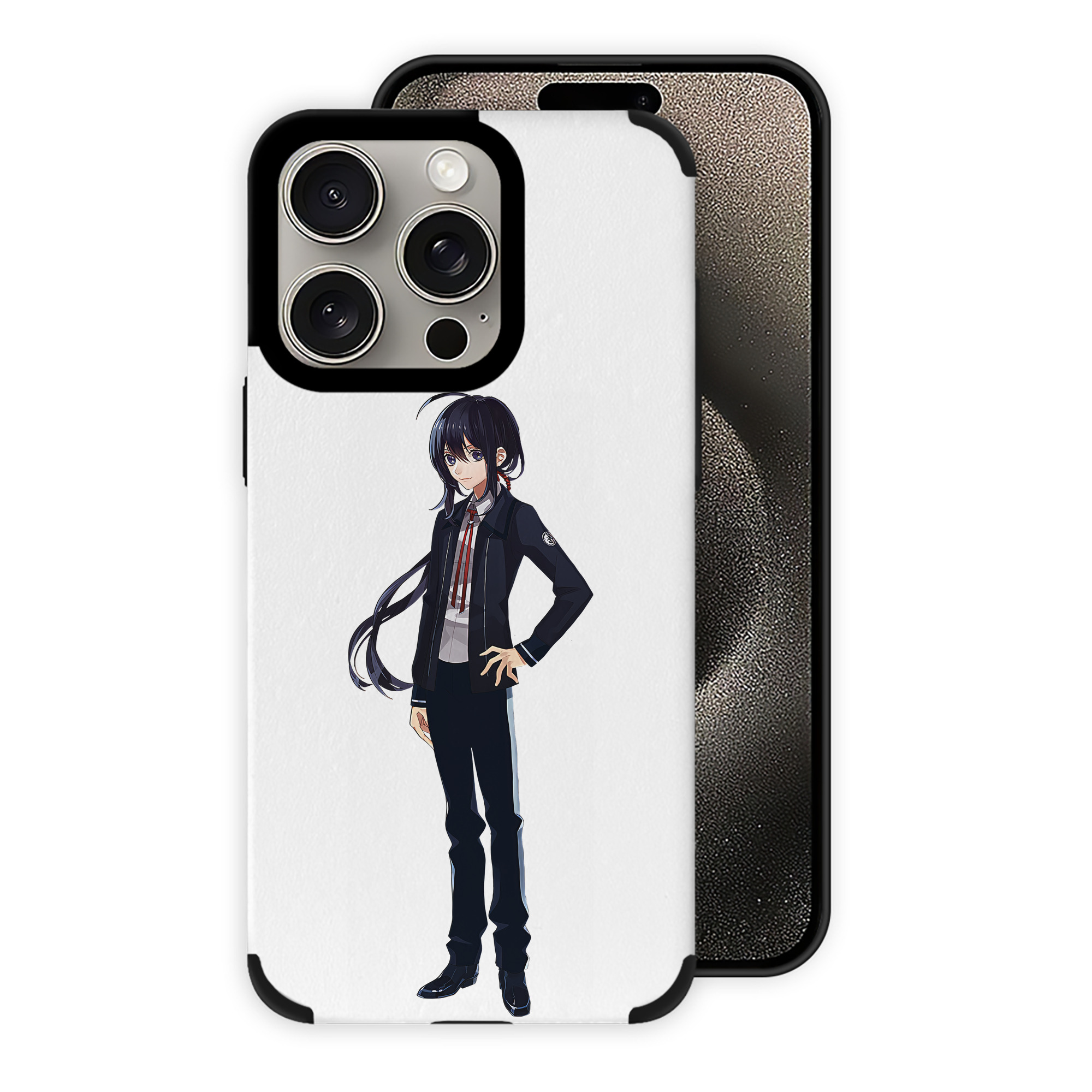 （画像用） 刀剣乱舞 Touken Ranbu 【iPhone15ProMax対応】 PUレザー スマホケース 耐衝撃＆黄変防止