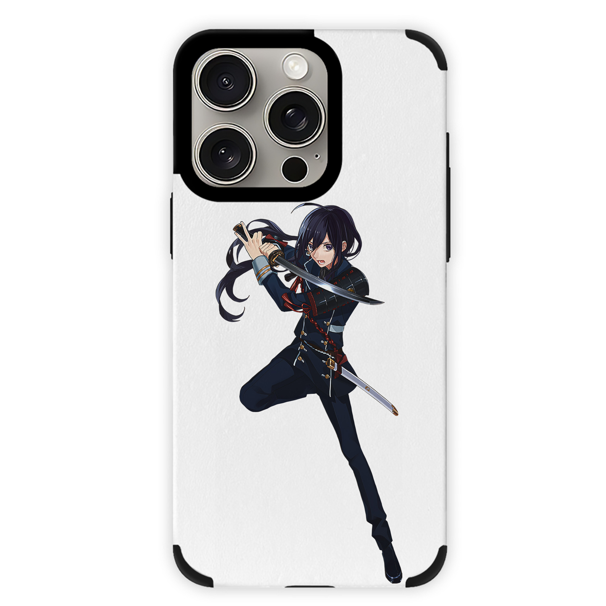 （画像用） 刀剣乱舞 Touken Ranbu 【iPhone15ProMax対応】 PUレザー スマホケース 耐衝撃＆黄変防止
