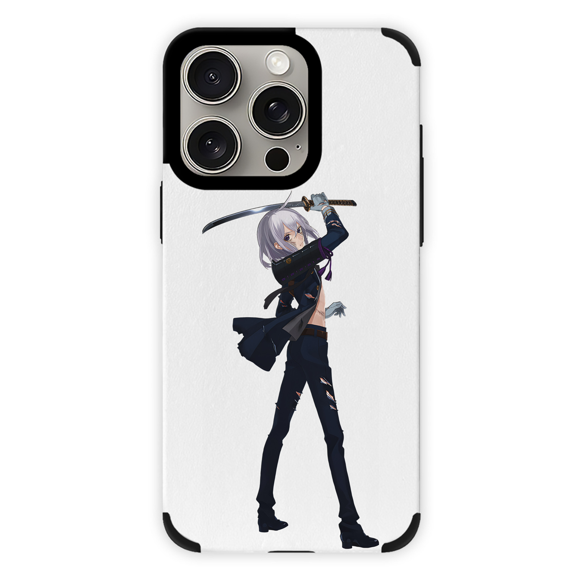 （画像用） 刀剣乱舞 Touken Ranbu 【iPhone15ProMax対応】 PUレザー スマホケース 耐衝撃＆黄変防止