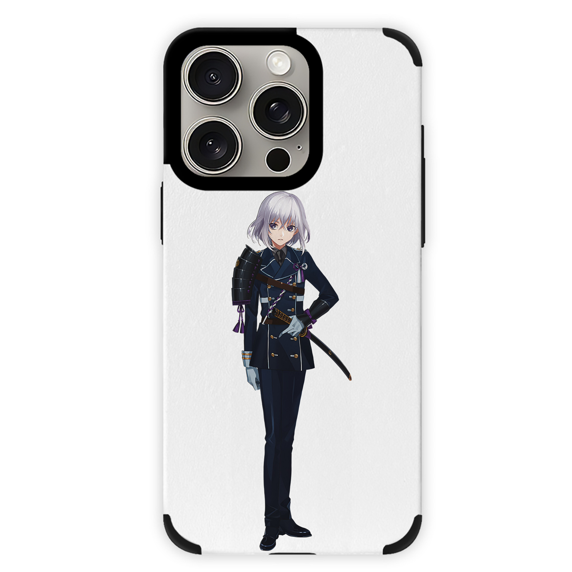 （画像用） 刀剣乱舞 Touken Ranbu 【iPhone15ProMax対応】 PUレザー スマホケース 耐衝撃＆黄変防止