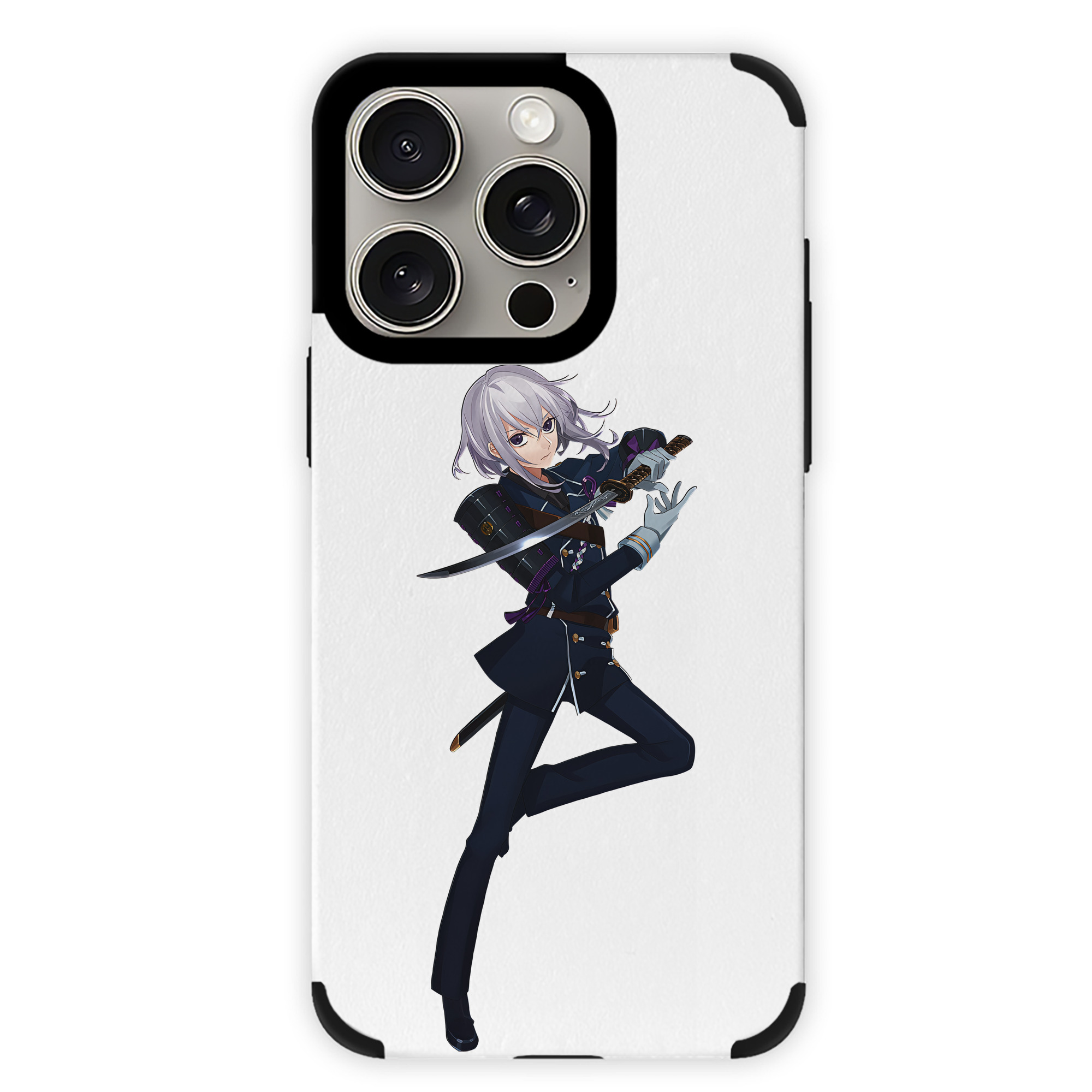 （画像用） 刀剣乱舞 Touken Ranbu 【iPhone15ProMax対応】 PUレザー スマホケース 耐衝撃＆黄変防止